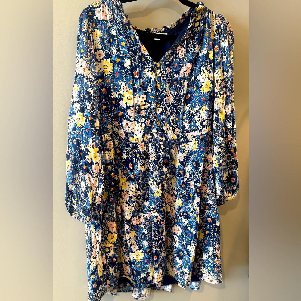Spring floral dress